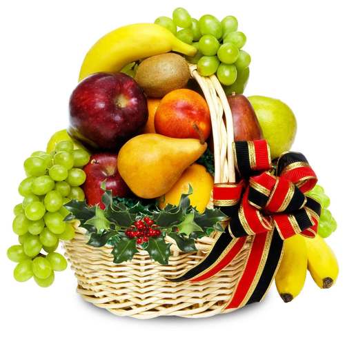 Festive Fruit Basket from Soderberg's Floral & Gift